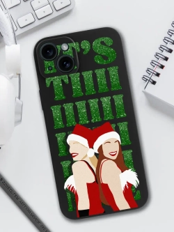Чехол на iPhone 14 Plus новогодний