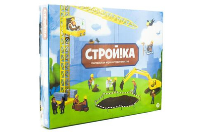 Настольная игра Стройка, коробка 0134R-4