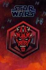 Металлический пин "Star Wars Dark Side Darth Maul"