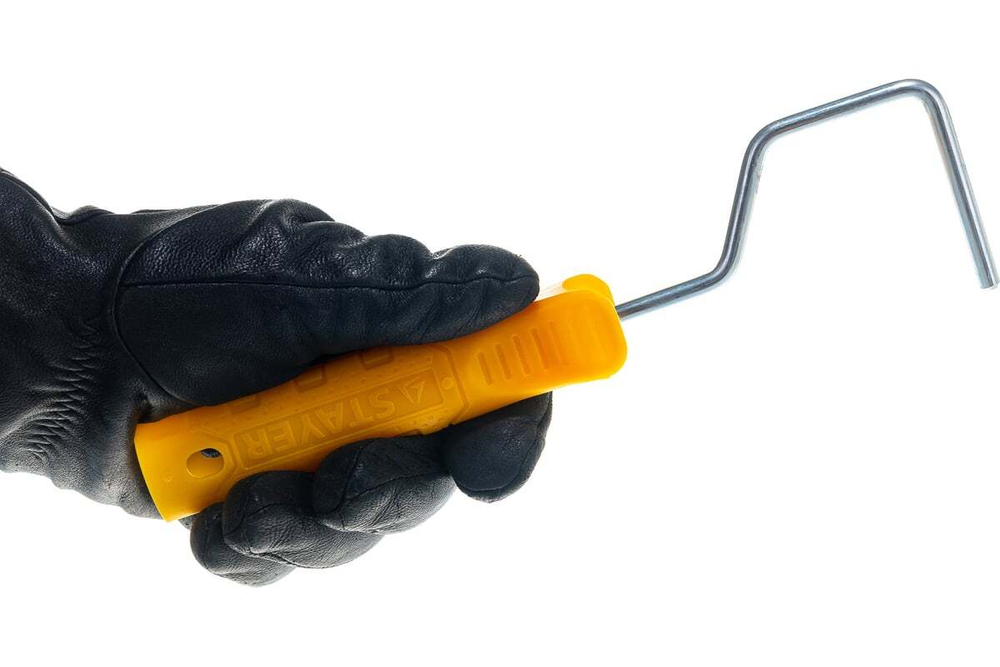 Ручка STAYER для мини-валиков бюгель 6мм 55х190мм 0565-19