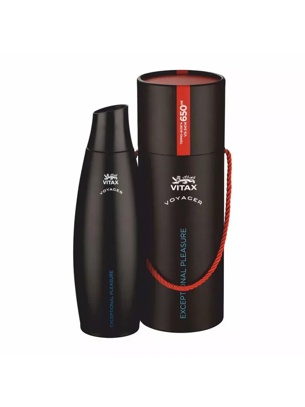 Термос-фляга Vitax Voyager VX-3414 Exceptional, 650мл