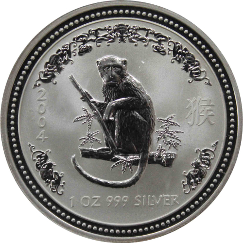 1 доллар. Год Обезьяны. Австралия. 2004 год