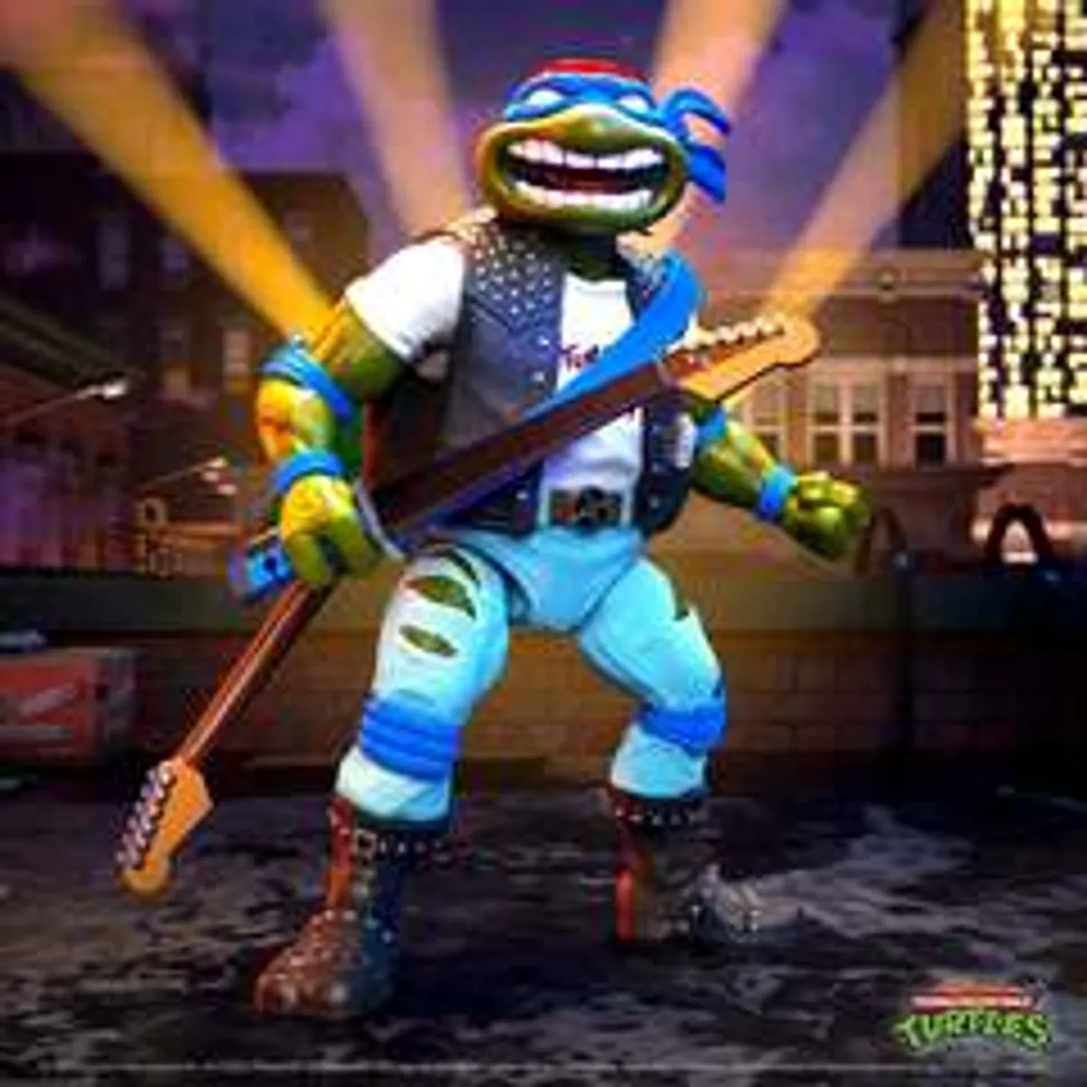 Фигурка Ultimate Super7 Teenage Mutant Ninja Turtles: Classic Rocker Leo