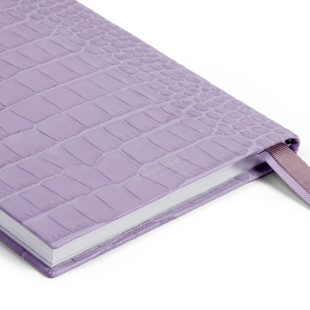 Smythson Ежедневник 2026 Soho Weekly Diary in Mara, Lilac