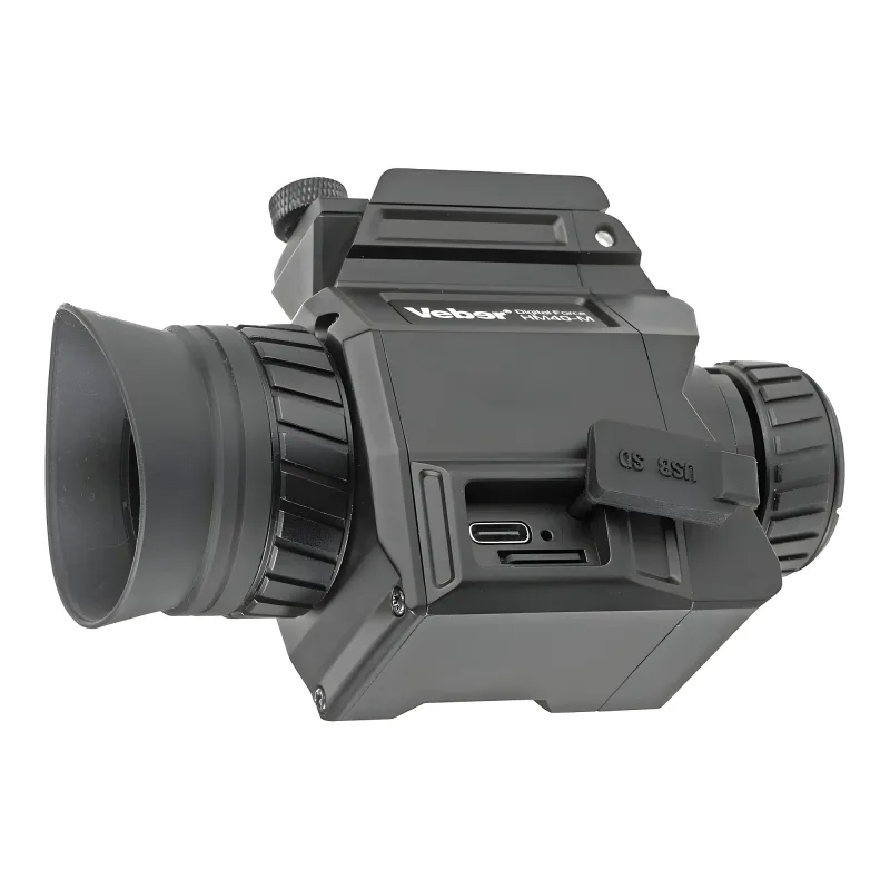 Монокуляр цифровой Veber Digital Force HM40-M ночной на шлем - вид сзади