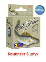 Полиэстровая леска X-Line Pikeperch (Судак) 0,16 мм 3 шт