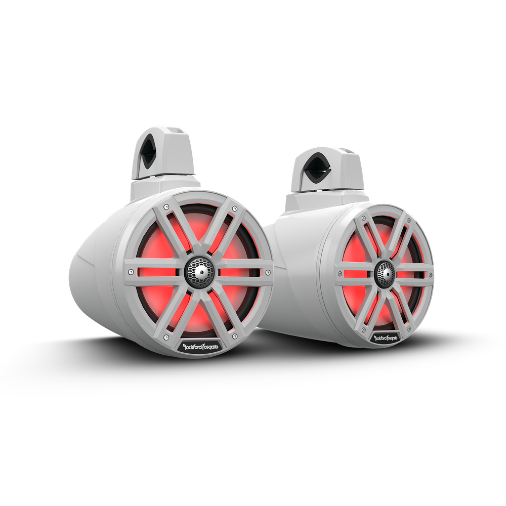 Корпусные громкоговорители 8" Rockford Fosgate M2WL-8 белый (2 шт. 250Вт. RMS)