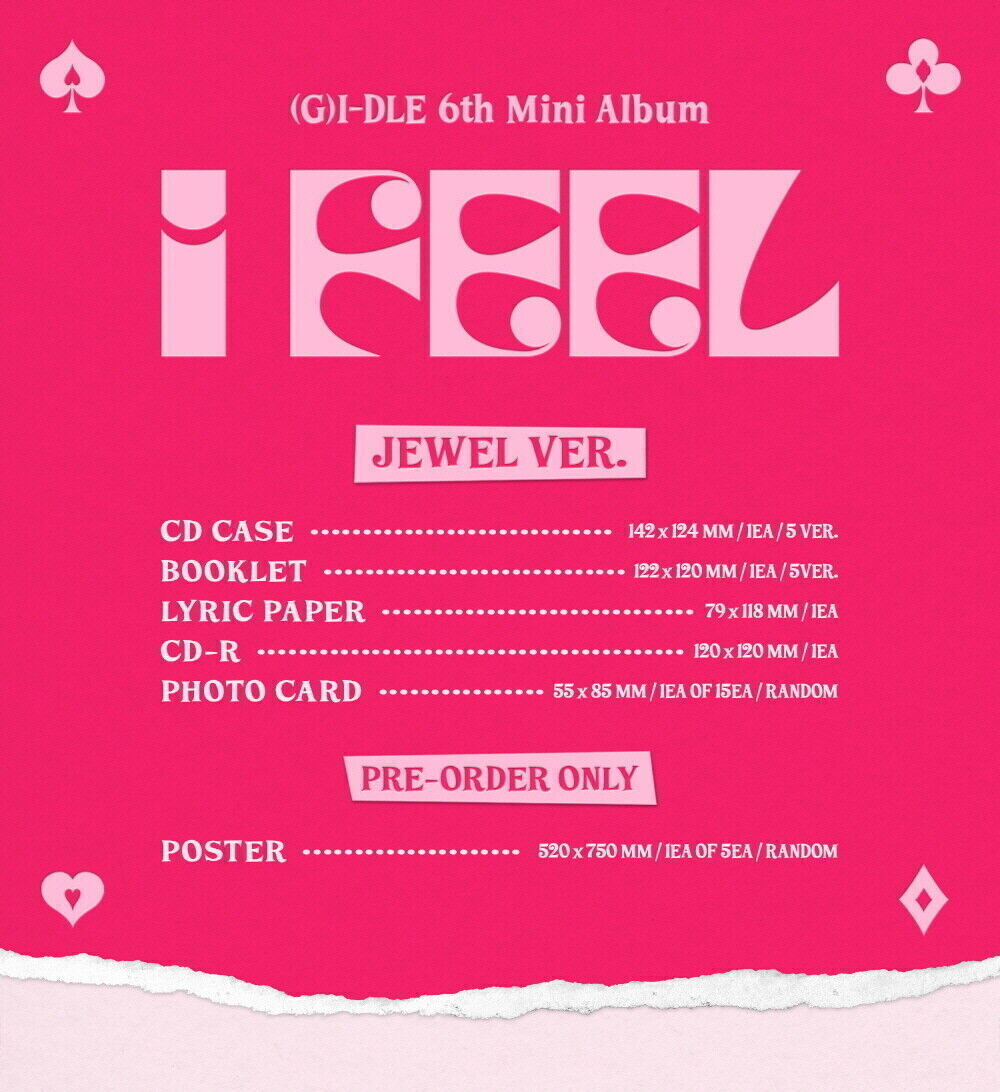 (G)I-DLE - I feel (Jewel ver.) ( Шухуа)