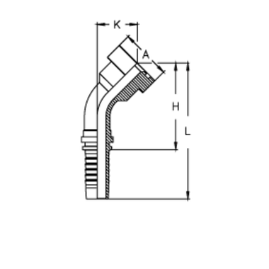 Фитинг DN 25 SFS CAT 1 47.6 (45)