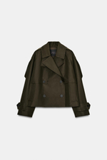 КОРОТКИЙ ТРЕНЧ ZW COLLECTION — ZARA
