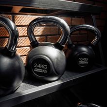 Гиря обрезиненная с хромированной ручкой PROFI-FIT 24 кг