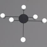 56730-0.3-06 GX53 GREY светильник потолочный Reluce, GX53х6
