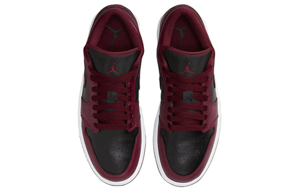 Jordan 1 Low Black Dark Beetroot Women"s
