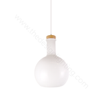 Pendant design lamp  Labware Sphere by Benjamin Hubert