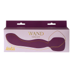 Фиолетовый двусторонний вибромассажер 22см с нагревом Lola Games Heating Wand 1018-03lola