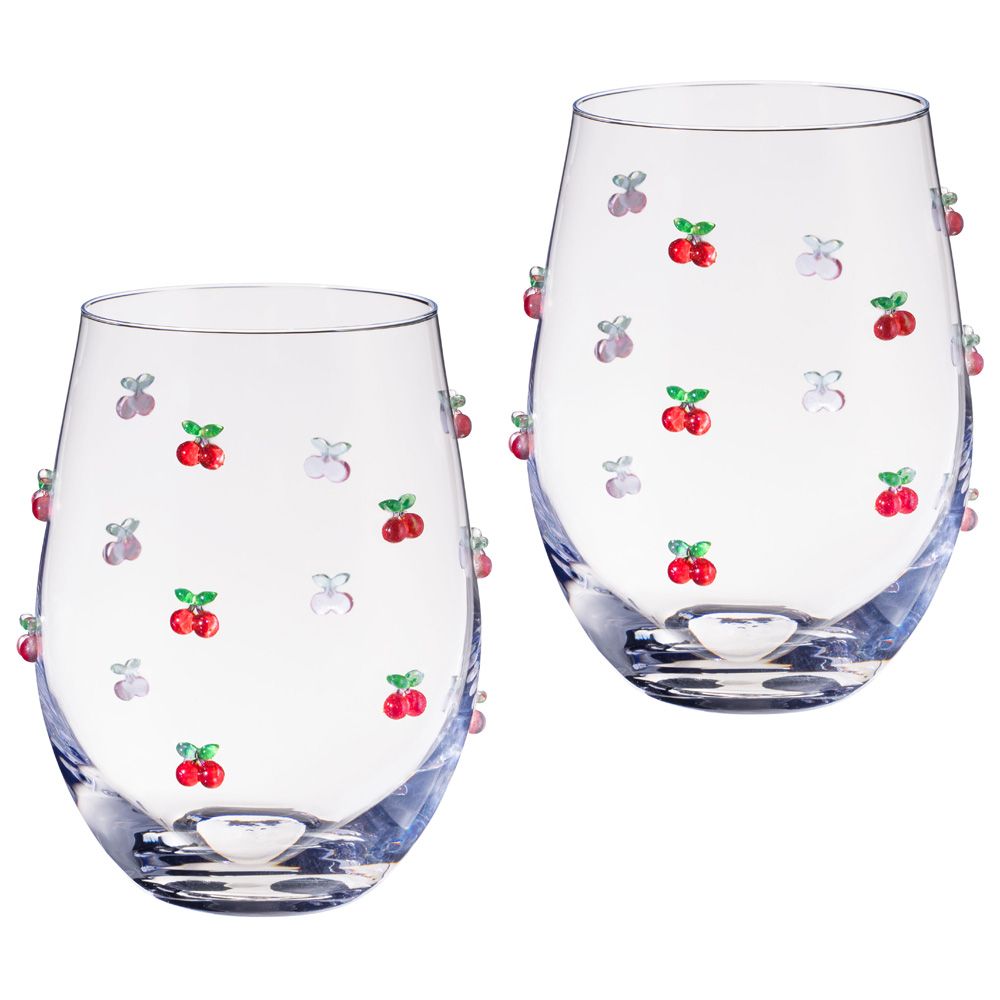 НАБОР СТАКАНОВ "FRUITY CHERRY" ИЗ 2 ШТ. 520 МЛ