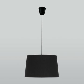 Подвесной светильник с тканевым абажуром 1*Е27 1885 чёрный Maja Black TK Lighting