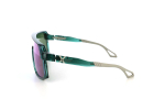 Спортивные очки HILX Inferno Shiny Crystal Green / Photochromic Purple Mirror Lens