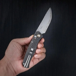 Нож складной SRM 255L-CB2 Medal (140Cr Laminated, Carbon fiber)