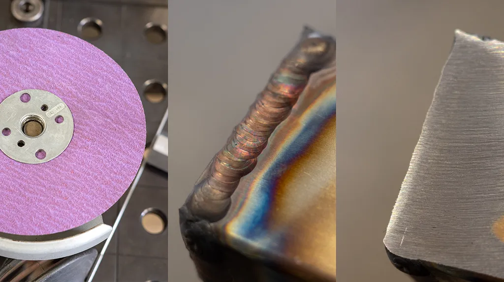 Испытания фибровых кругов Fix-Tool Ceramic: зачистка тонкостенной нержавеющей стали без прижогов