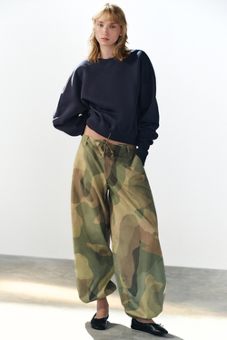 ZARA БАЗОВАЯ ТОЛСТОВКА, МОРСКОЙ СИНИЙ