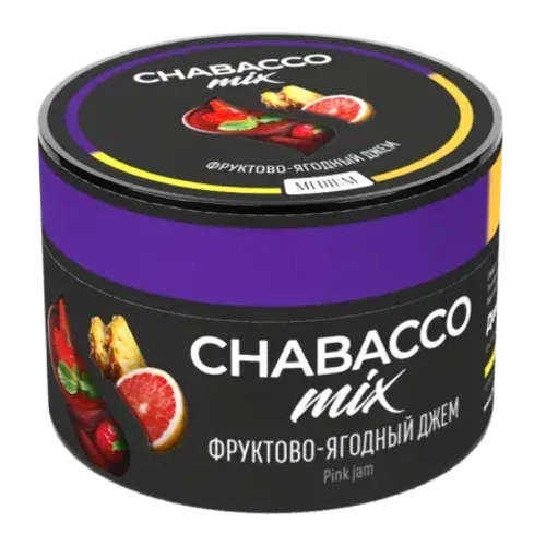 М. Кальянная смесь Chabacco Mix Пинк Джем (Фруктово-ягодный джем) 40г
