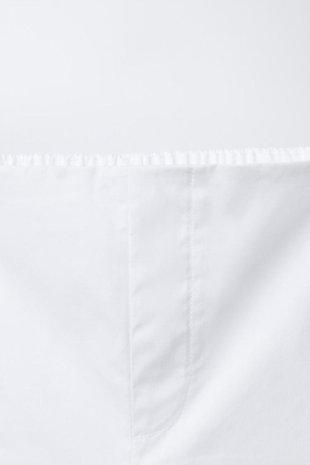 ZARA ШОРТЫ С КРУЖЕВОМ, БЕЛЫЙ
