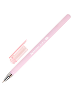 Ручка шариковая BRAUBERG "SOFT PASTEL", СИНЯЯ, корпус ассорти, узел 0,7 мм, линия 0,35 мм