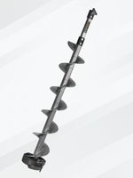 Шнек пластиковый под шуруповерт ULTRALITE (Ультралайт) 150R V2.0 правое вращение Тонар, серый
