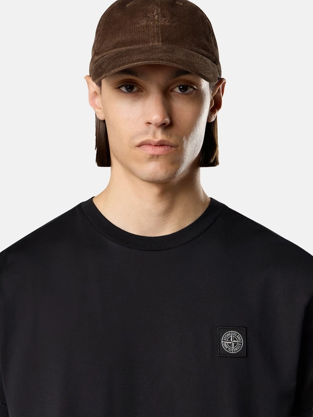 Футболка Stone Island 2100027 60/2 Cotton Jersey Black