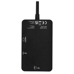 ADAPT Алюминиевый мультимедийный переходник Type-C (USB-A/Type-C/HDMI)