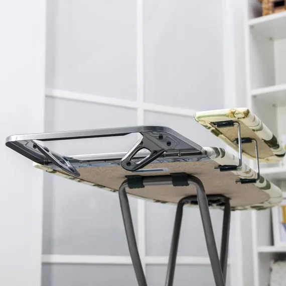 Доска гладильная Nika «Белль Классик 2», 112×34,5 см, два положения высоты 70, 80 см, европодставка, МИКС