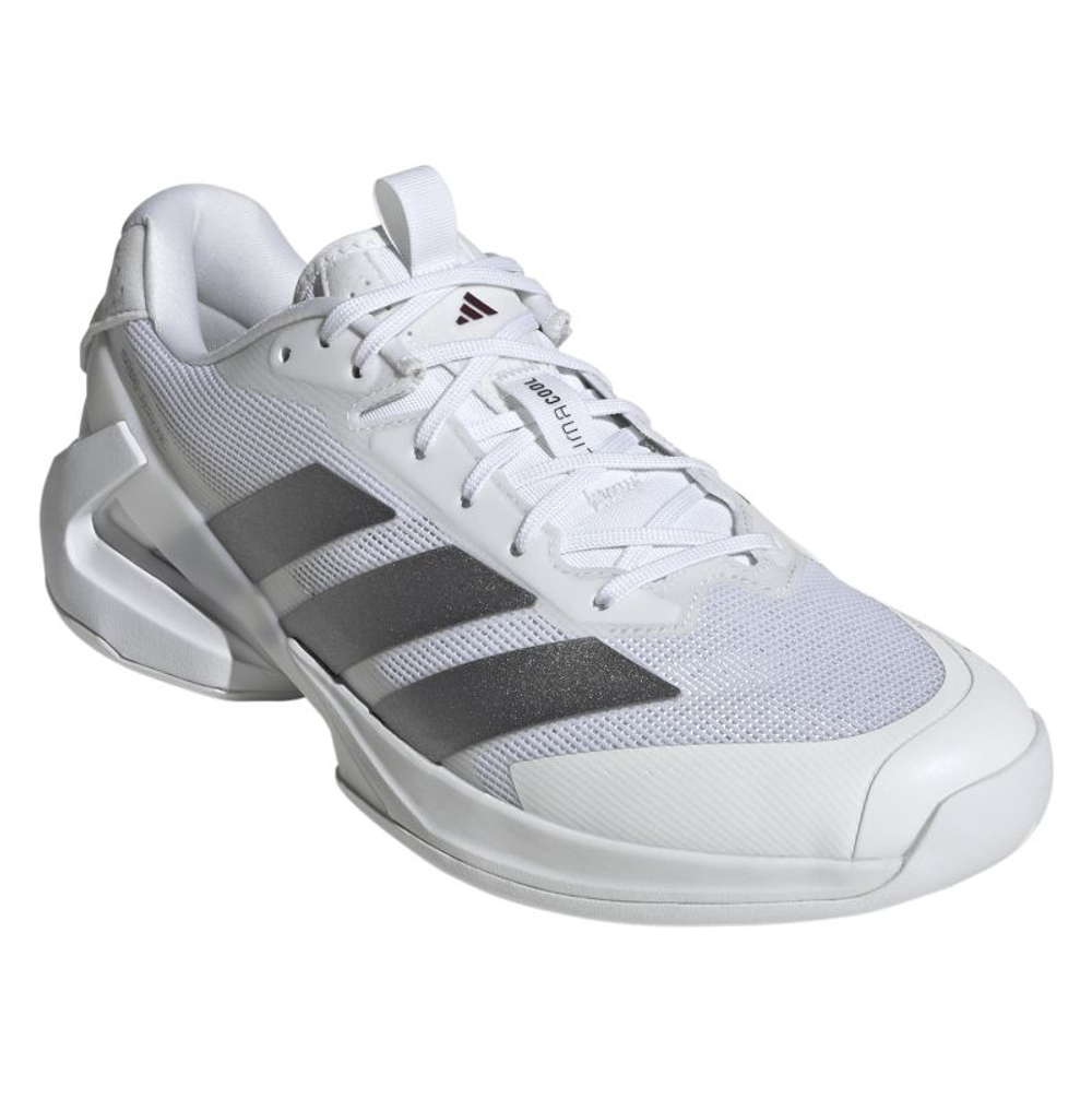 Теннисные кроссовки Adidas Adizero Ubersonic 5 M - footwear white/team green/maroon