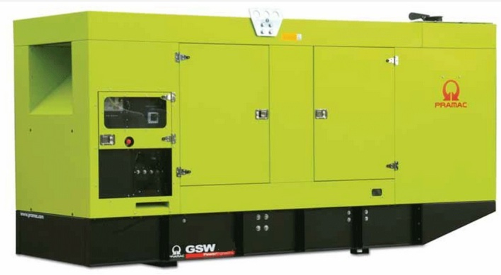Дизельный генератор Pramac GSW 415 V в кожухе — Фото №1 