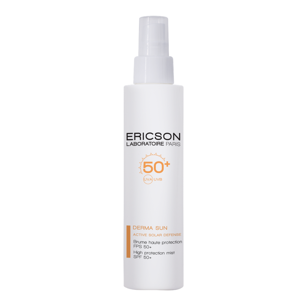 Ericson Laboratoire Солнцезащитный спрей SPF50+ SPF50+ High Protection Mist 150 мл. Для лица и тела