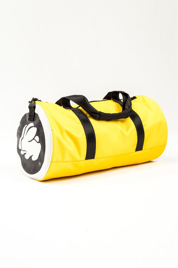 Сумка спортивная Duffel Желтая - фото 5