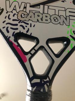 Ракетка White carbon 2.3 Vision с нанесением