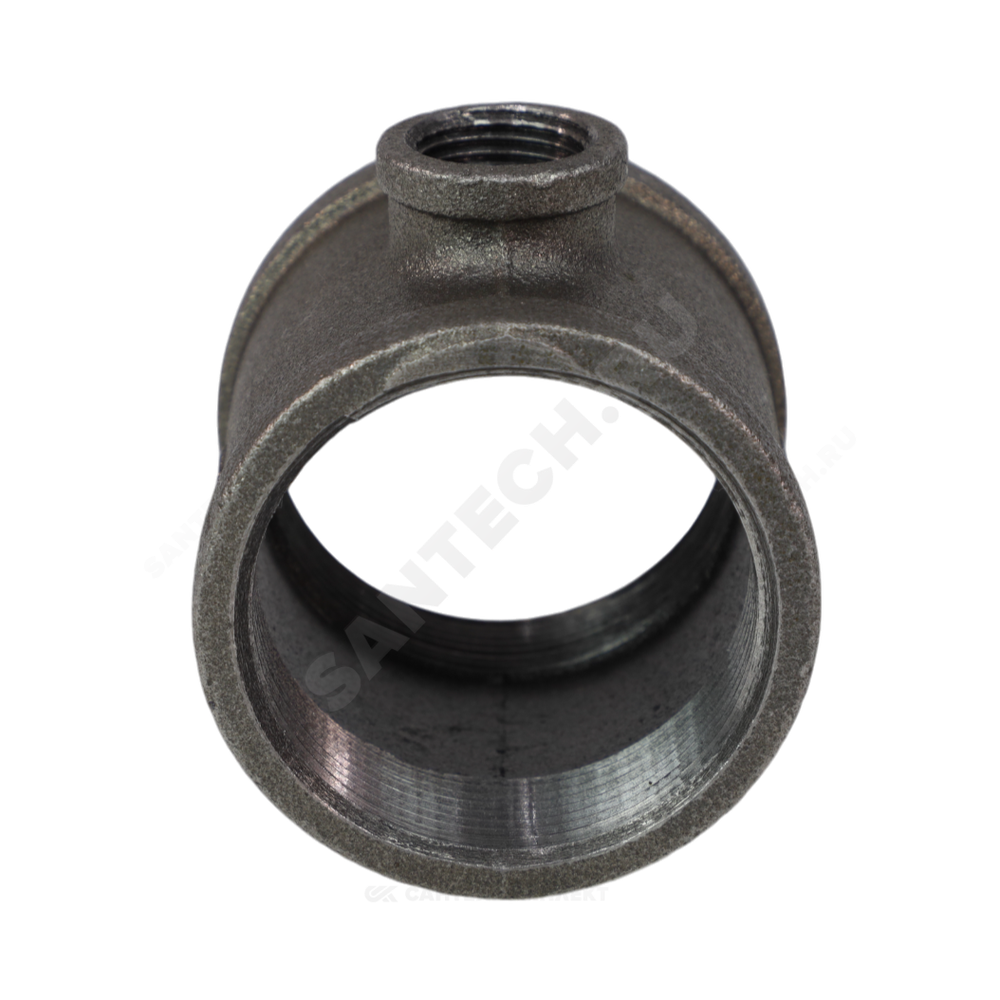 Тройник переходной чугун Ду 40х32 (1 1/2"х1 1/4") ВР/ВР Fittex PLUS