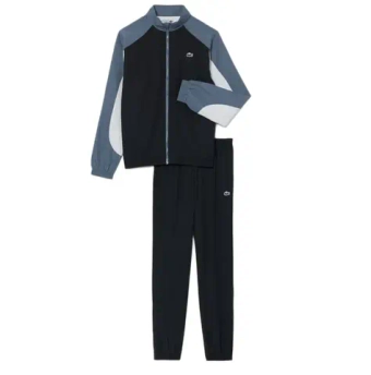 Men's Спортивный костюм Lacoste Sport Printed Colour Block - black/grey