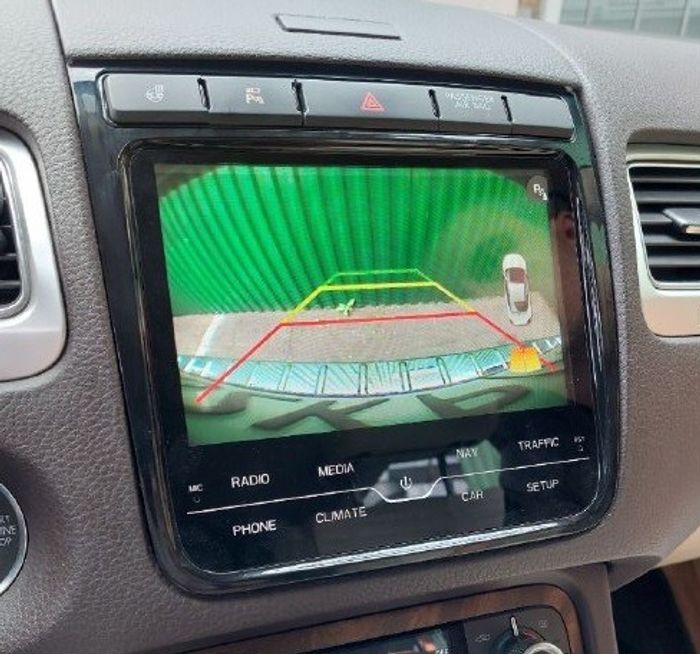 Магнитола для Volkswagen Touareg II 2010-2018 (RNS850) - все штатные функции и обогревы сохраняются) - RDL-TRG-H на Android 13, Быстрая, CarPlay, 4G SIM-слот