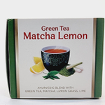 Чай зеленый Yogi Tea "Matcha Lemon" аювердическая смесь с лимоном 17 пакетиков 30.6 г (из Финляндии)
