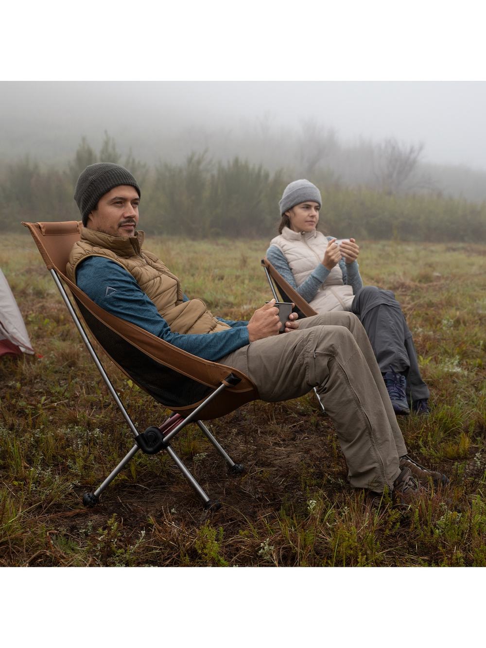 Кресло туристическое Naturehike Stellaluna L01 складное, 44х46х103, до 120 кг, оранжевое