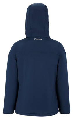 Женская теннисная куртка Tecnifibre Woman's Polar Winter 22 — marine