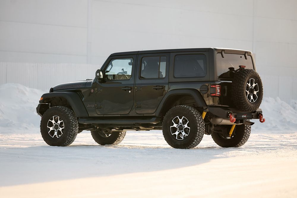 Бампер силовой задний BMS PRO-Line для Jeep Wrangler JL