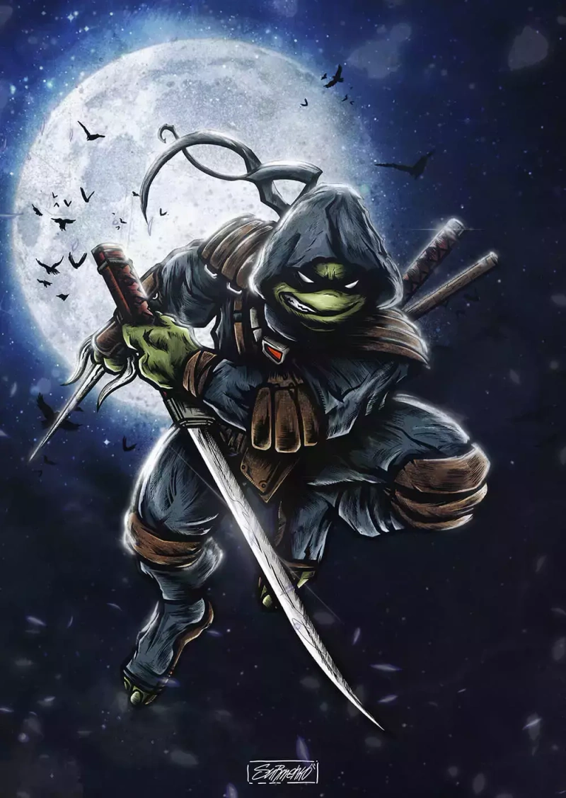 Постер «TMNT Last Ronin (Moon)»