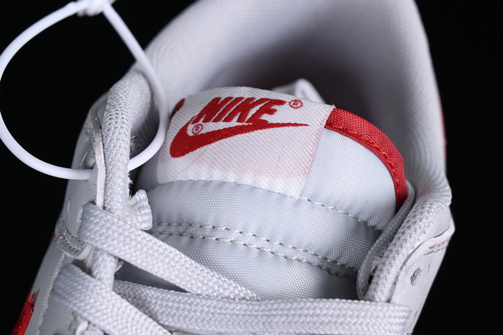 Nike Dunk Low Vast Grey Varsity Red