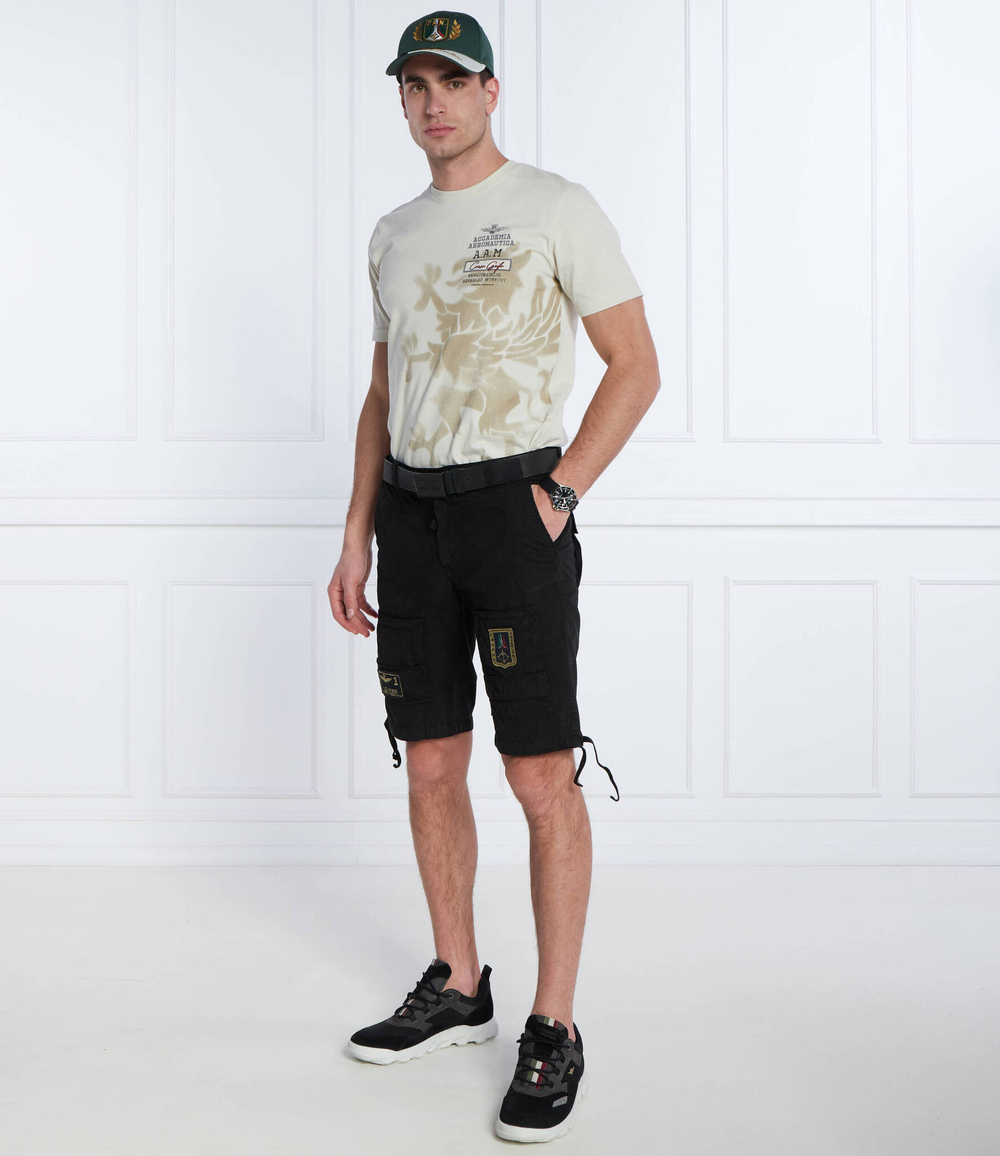 Шорты Aeronautica Militare - черный(BE041CT1122)