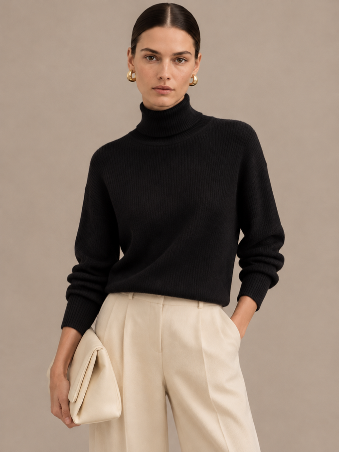 Новая шерстяная водолазка Uniqlo, S