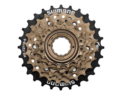 Кассета трещ. 6ск. AMFTZ5006428 2-8039 TOURNEY 6х14-28 HG/UG (аналог MF-TZ20) коричн. SHIMANO