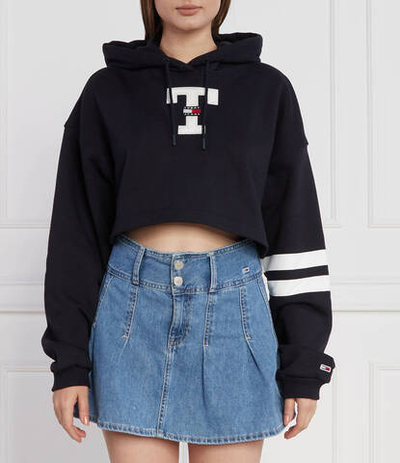 Худи TJW SP CRP LETTERMAN FLAG HOODIE Tommy Jeans - темно-синий(DW0DW16122)